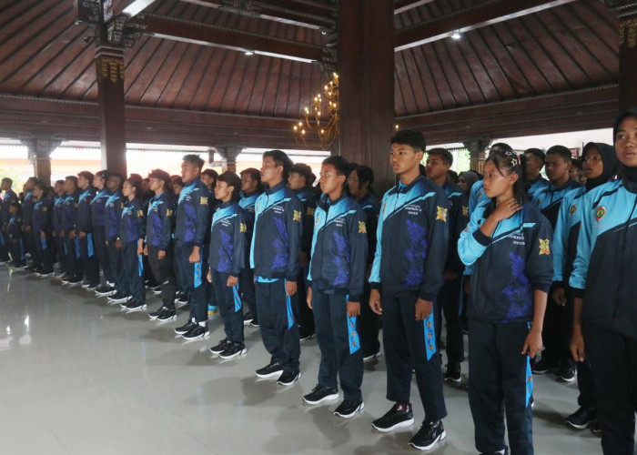 323 Atlet Kabupaten Mojokerto Dilepas Wabup Berlaga ke Ajang Porprov IX Jatim