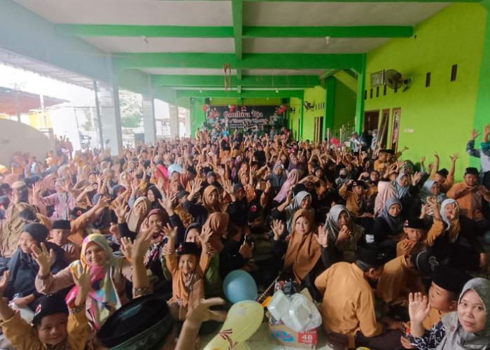 13 Tahun Istiqomah Berbagi, Mengenal Komunitas Peduli Yatim Non Panti Umar bin Khottob dari Gedeg Mojokerto