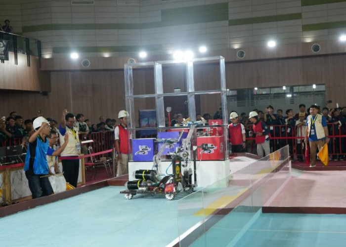 Tembus Tiga Besar Nasional, Robot Lahbako-San Unej Ukir Prestasi di KRAI 2026