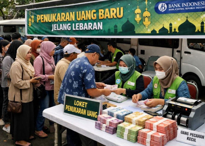 Waspadai Penukaran Uang Baru Jelang Lebaran di Tempat Non Bank 