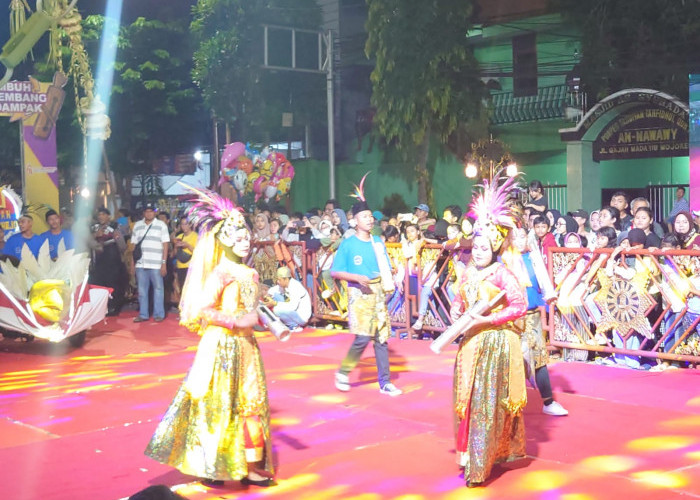 Lomba Patrol di Mojokerto, Peserta dari Sekolah hingga Karang Taruna Bersaing dengan Kostum Adat 