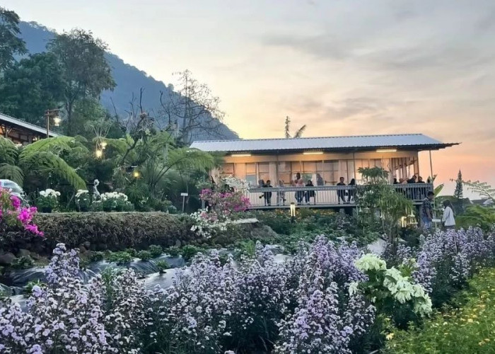 Kafe Escalla Flora, Suguhkan Kuliner Lezat dan Pemandangan Alam Mempesona