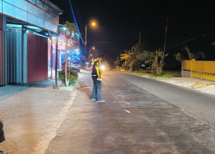 Pejalan Kaki Tewas Usai Tertabrak Sepeda Motor di Mojokerto
