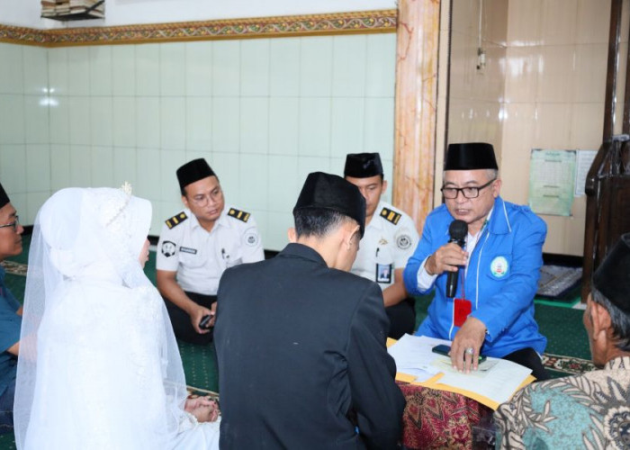 Sah ! Warga Binaan Lapas Mojokerto Langsungkan Akad Nikah di Dalam Lapas