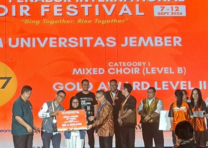 Latihan Sejak Januari, PSM Unej Bawa Pulang Dua Penghargaan dari Festival Paduan Suara Internasional