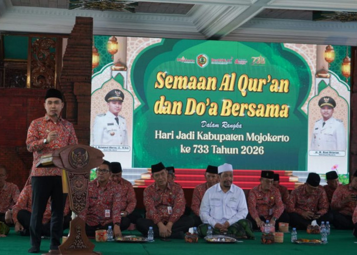 Lantunan Ayat di Pendapa, Doa Mengalir untuk Mojokerto yang Lebih Berdaya di Usianya yang ke 733