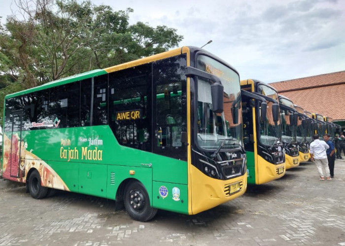 Penutupan Jembatan Warutunggal Pungging Mojokerto Selesai, Bus Trans Jatim Koridor VI Kembali Beroperasi Norma
