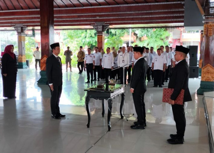 Tiga Jabatan Pimpinan Tinggi Pratama Pemkab Mojokerto Dilantik