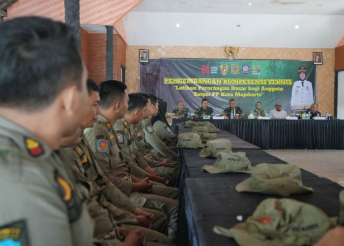 Wali Kota Mojokerto Minta Satpol PP Tak Sekadar Jalankan Perintah, tetapi Pahami Fungsi Pelayanan Publik