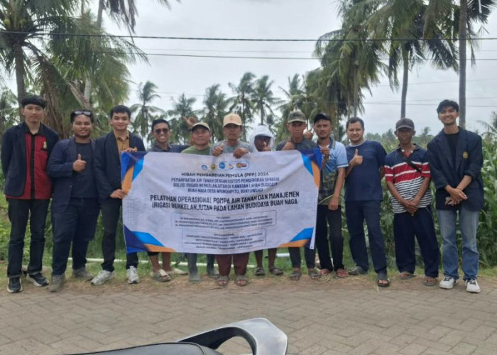 Atasi Krisis Air Petani Buah Naga Banyuwangi, Unej Bangun Sumur Bor Sedalam 15 Meter