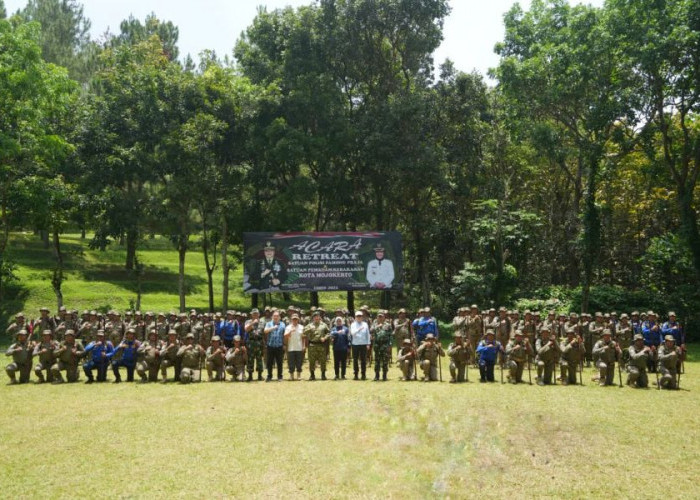 Tingkatkan Disiplin dan Kekompakan, Retreat Satpol PP dan Damkar Kota Mojokerto Berakhir 