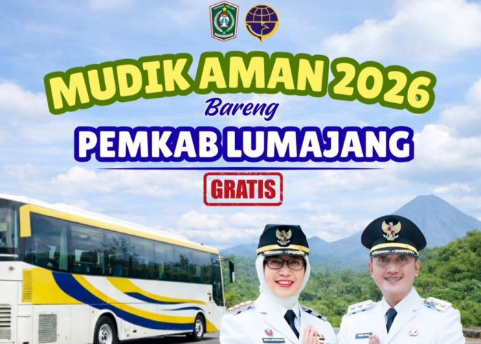 Lagi, Pemkab Lumajang Gelar Mudik Gratis Lebaran Idul Fitri 1447 H  