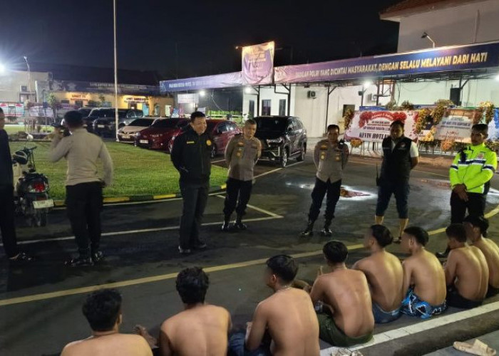 Polisi di Kota Mojokerto Gagalkan Belasan Remaja Diduga Hendak Konvoi dan Tawuran