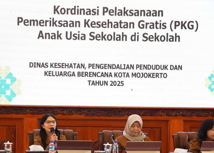 Pemkot Mojokerto Matangkan Persiapan Jelang Pelaksanaan CKG Bagi Pelajar