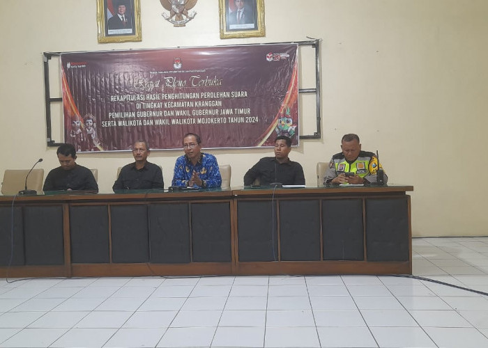 KPU Kota Mojokerto Mulai Rekapitulasi Suara Pilkada 2024 di Tingkat Kecamatan