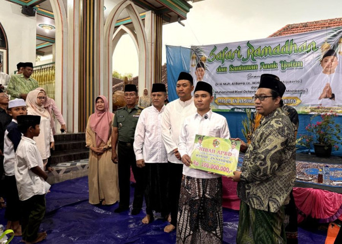 Pemkab Mojokerto Kembali Hibahkan 100jt untuk Masjid