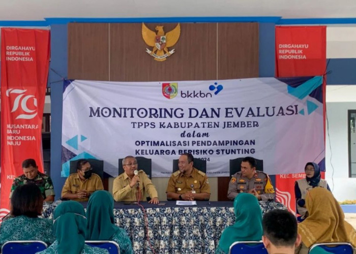  Optimalkan Kinerja Tim Pendamping Keluarga, TPPS Kabupaten Jember Lakukan Monev 