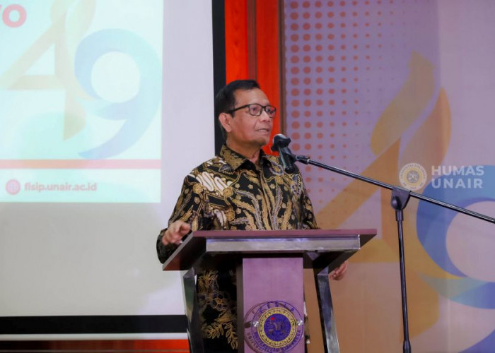Mahfud MD: Indonesia Emas 2045 Butuh Hukum Tegak dan Politik Berintegritas
