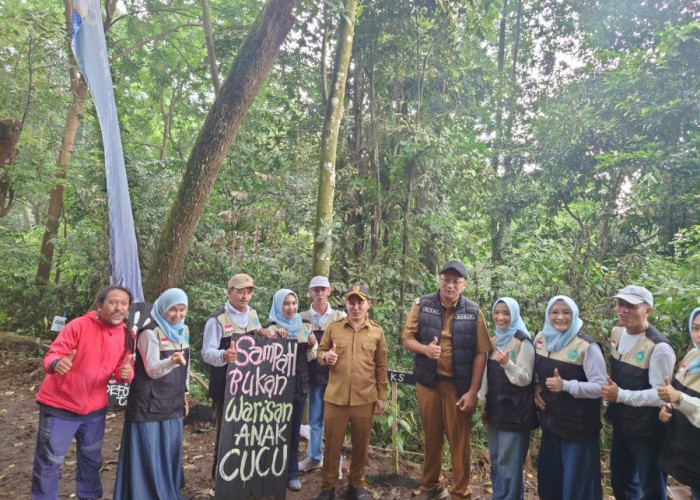 Jaga Mata Air, Puluhan Pohon Ditanam di Area Sumber Jubel Pacet Mojokerto