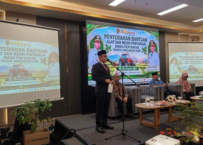 Pemkab Mojokerto Gelontorkan Rp 7 Miliar untuk Pertanian, dari Traktor hingga Irigasi
