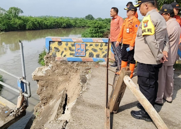 DPUPR Segera Tangani Darurat Jembatan Penghubung Dusun di Mojosari Mojokerto yang Putus