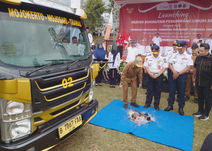 Feader AKDP Rute Terminal Kertajaya Mojokerto – Trawas Resmi Beroperasi, Segini Tarifnya