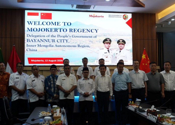 Mojokerto Buka Peluang Kerja Sama dengan Bayannur, Tiongkok Investasi dan UMKM Jadi Bidikan
