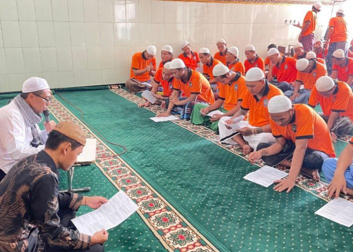 Ramadan di Lapas Mojokerto, Warga Binaan Ikuti Pesantren Kilat