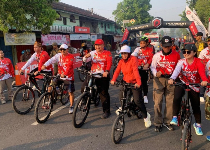 Reses Adventure Fun Bike 2026 DPR Kota Mojokerto, Tempuh Jalur Eksotis, Ratusan Peserta Enjoy