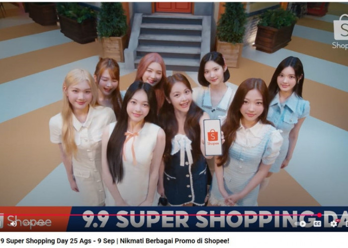 Hearts2Hearts Pukau Penggemar Lewat Iklan Shopee 9.9 Super Shopping Day