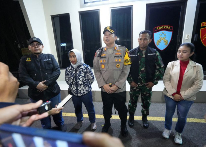 Pastikan Kota Mojokerto Kondusif, Ning Ita bersama Forkopimda Lakukan Patroli Skala Besar