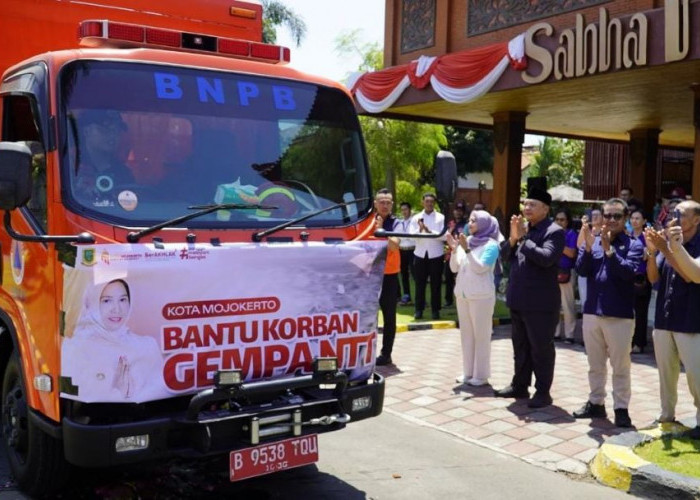 Dari Kota Mojokerto untuk NTT, Rp146 Juta Bantuan Dikirim untuk Korban Gempa