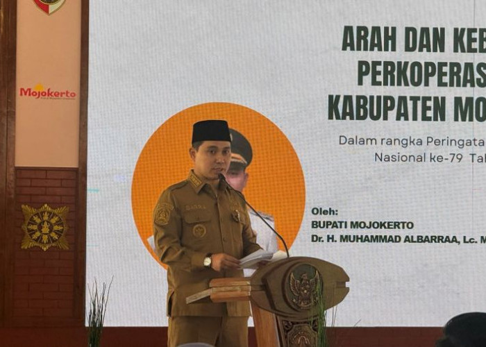 Peringati Hari Koperasi Nasional, Pemkab Mojokerto Beri Penghargaan kepada 12 Koperasi Berprestasi