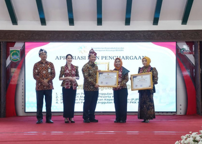 Kota Mojokerto Borong 4 Penghargaan HARGANAS 2026, Apresiasi atas Kinerja Program Keluarga dan Kependudukan