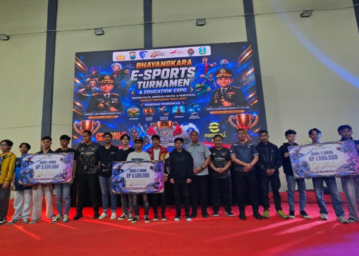 MLBB dan E - Football Kapolres Cup Meriahkan Rangkaian Hari Bhayangkara ke 80