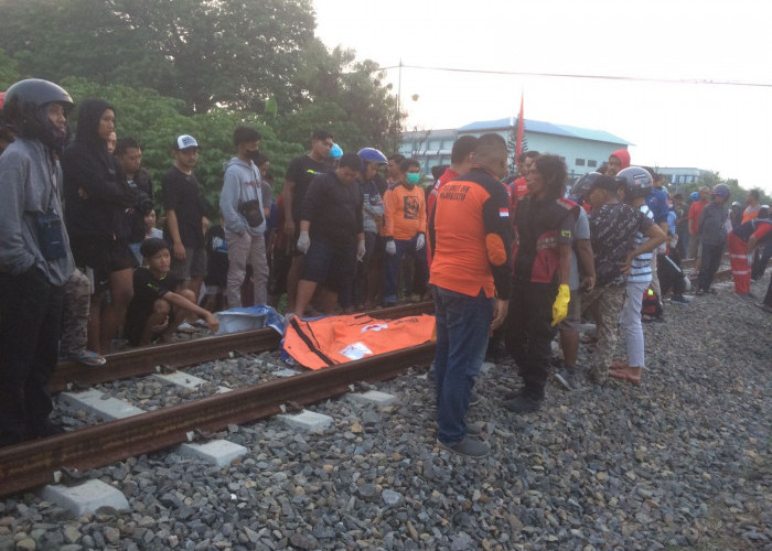Pemuda Tewas Tertabrak Kereta Api di Jalur Ganda Kota Mojokerto