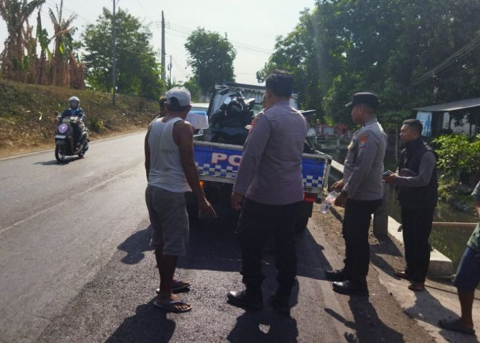 Gagal Salip, Pengendara Motor di Mojokerto Tewas
