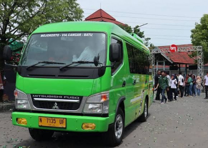 Layanan AKDP Mojokerto-Batu via Cangar Kembali Beroperasi Pasca Longsor di Pacet