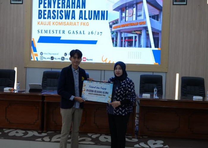 Alumni FKG Unej Bangun Rantai Kebaikan, 12 Mahasiswa Terima Beasiswa