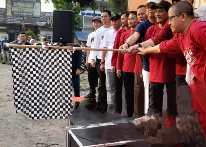 Jelang Pilkada Serentak 2024, KPU Kota Mojokerto Gelar Jalan Sehat