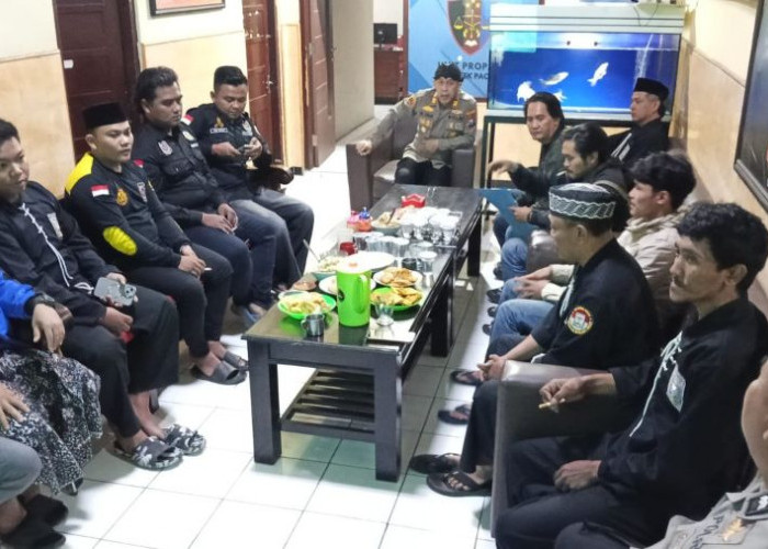 Cegah Bentrokan, Polisi di Mojokerto Ajak Empat Perguruan Silat Cangkruan Bareng