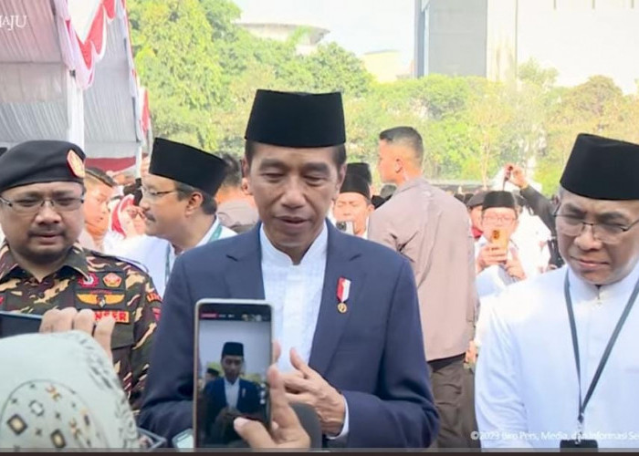 Presiden Jokowi Enggan Komentari Nama Gibran sebagai Cawapres