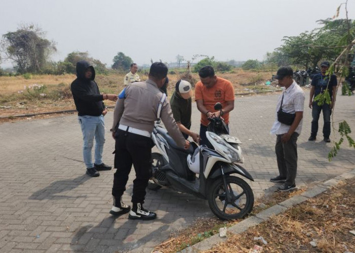 Dua Pencuri Motor di Parkiran Pabrik Ngoro Mojokerto Diringkus Polisi