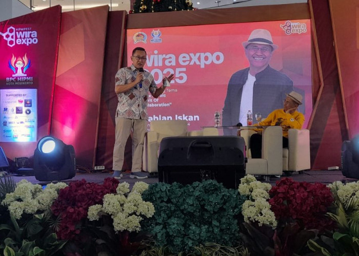 Dahlan Iskan Menjadi Magnet Talk Show Hipmi Fest Bertajuk Wira Expo 2025 di Kota Mojokerto 