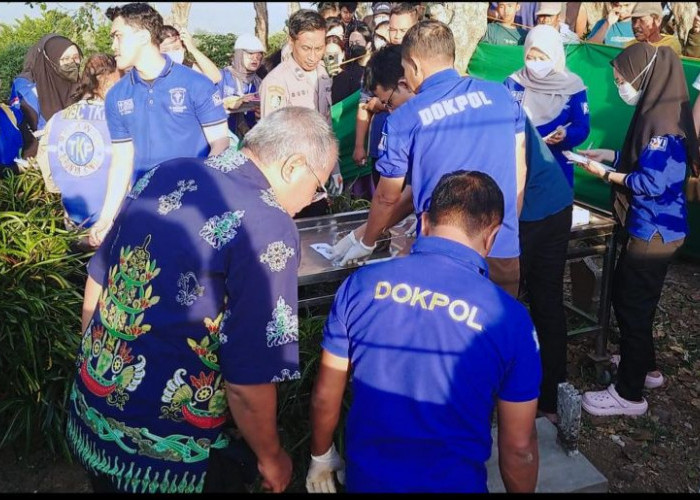 Makam Diduga Janin Hasil Aborsi di Pacet Mojokerto Dibongkar