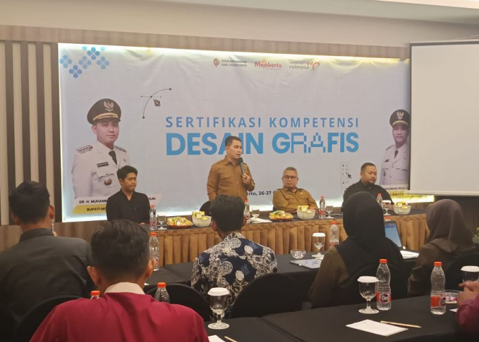 Sertifikasi Desain Grafis Jadi Modal Kerja dan Usaha Kreatif, Gus Barra Bidik Penguatan UMKM Mojokerto