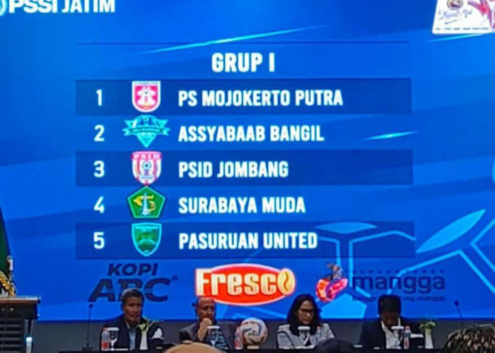 Hasil Drawing Liga 4 PSSI Jatim 2024/2025, PS Mojokerto Putra Masuk Grup I 