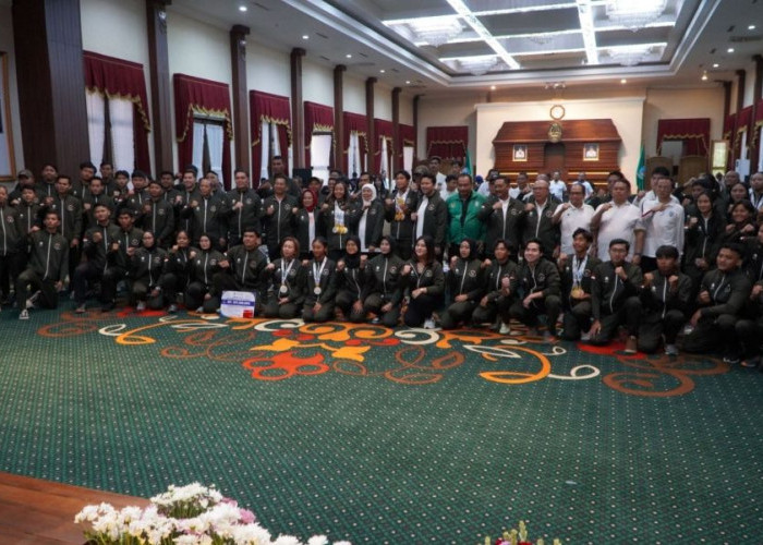 Atlet Jatim Peraih Medali Sea Games 2025 Peroleh Bonus dari Pemprov Jatim 