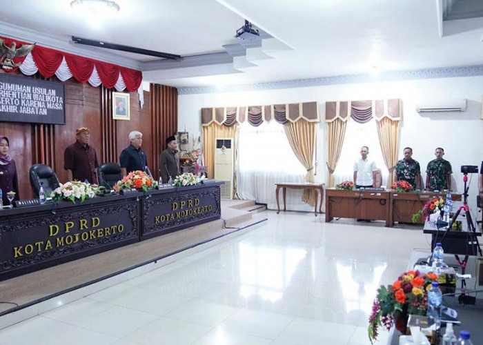DPRD Kota Mojokerto Sampaikan Usulan Pemberhentian Wali kota Mojokerto