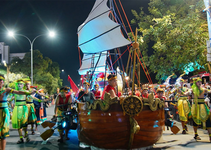 Ikuti Light Culture Paradise di Surabaya, Kota Mojokerto Tampilklan Sendratasik Mpu Nala